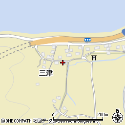 徳島県鳴門市北灘町折野三津253周辺の地図