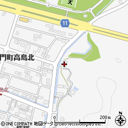 徳島県鳴門市鳴門町高島山路235周辺の地図