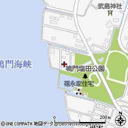 徳島県鳴門市鳴門町高島浜中172周辺の地図