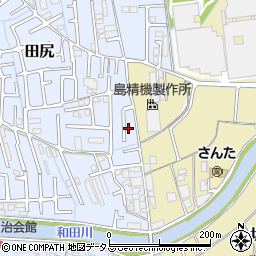 和歌山県和歌山市田尻231-5周辺の地図