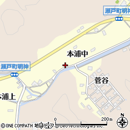 徳島県鳴門市瀬戸町堂浦本浦中53周辺の地図