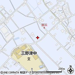 香川県三豊市三野町下高瀬1547-1周辺の地図