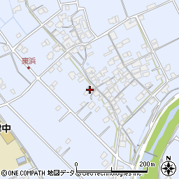香川県三豊市三野町下高瀬642-1周辺の地図