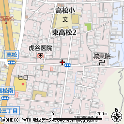 和歌山県和歌山市東高松周辺の地図
