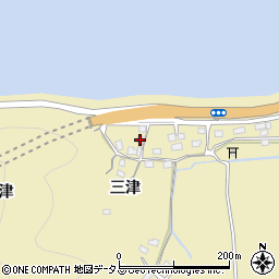 徳島県鳴門市北灘町折野三津245周辺の地図