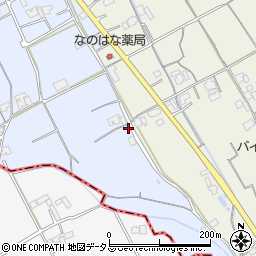 香川県仲多度郡まんのう町西高篠70周辺の地図