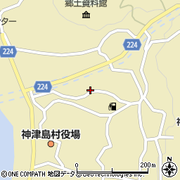 東京都神津島村654周辺の地図