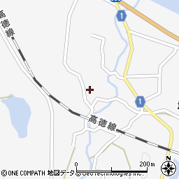 香川県東かがわ市坂元563周辺の地図