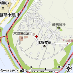 広島県大竹市木野周辺の地図