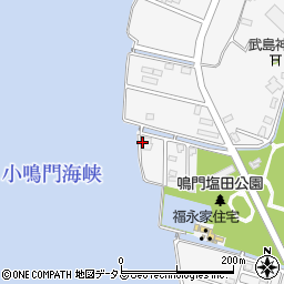 徳島県鳴門市鳴門町高島浜中156周辺の地図