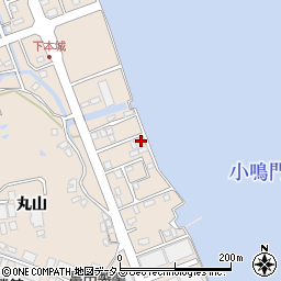 徳島県鳴門市瀬戸町明神丸山233周辺の地図