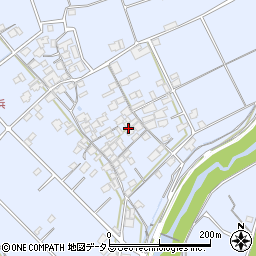 香川県三豊市三野町下高瀬周辺の地図
