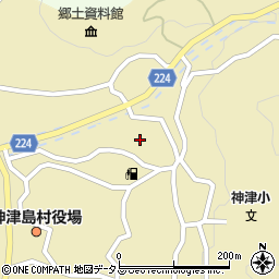 東京都神津島村644周辺の地図