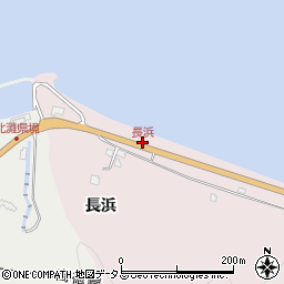 長浜周辺の地図