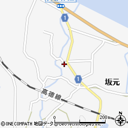 香川県東かがわ市坂元269-1周辺の地図
