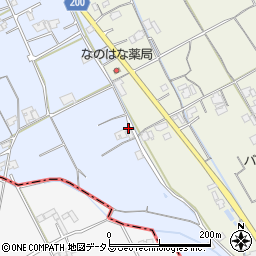 香川県仲多度郡まんのう町西高篠72周辺の地図