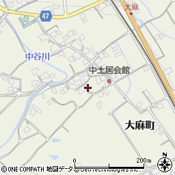 香川県善通寺市大麻町933周辺の地図
