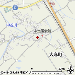 香川県善通寺市大麻町935周辺の地図