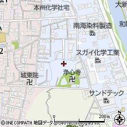 和歌山県和歌山市宇須4丁目3周辺の地図