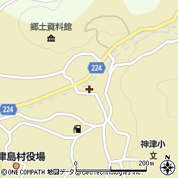 山下旅館　本館周辺の地図