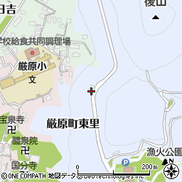 長崎県対馬市厳原町東里175周辺の地図