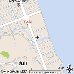 徳島県鳴門市瀬戸町明神下本城151周辺の地図