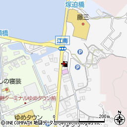 ＥＮＥＯＳ江能ＳＳ周辺の地図
