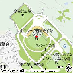 山口マツダ西京きずなスタジアム周辺の地図