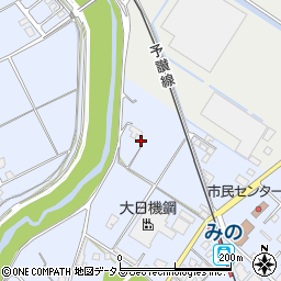 香川県三豊市三野町下高瀬1813周辺の地図