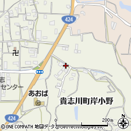 和歌山県紀の川市貴志川町岸小野215周辺の地図