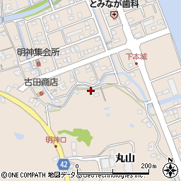 徳島県鳴門市瀬戸町明神丸山150周辺の地図
