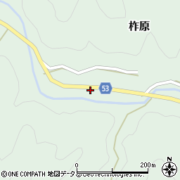 奈良県吉野郡野迫川村柞原116周辺の地図