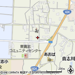 和歌山県紀の川市貴志川町岸小野172周辺の地図