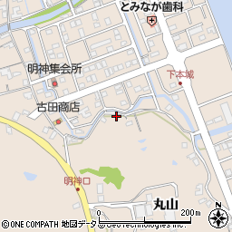 徳島県鳴門市瀬戸町明神丸山151周辺の地図