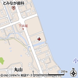 徳島県鳴門市瀬戸町明神下本城150周辺の地図