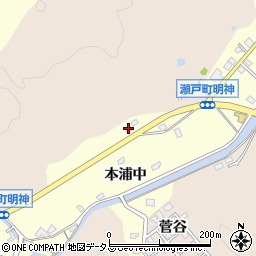 徳島県鳴門市瀬戸町堂浦本浦中95-3周辺の地図