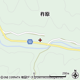 奈良県吉野郡野迫川村柞原219周辺の地図