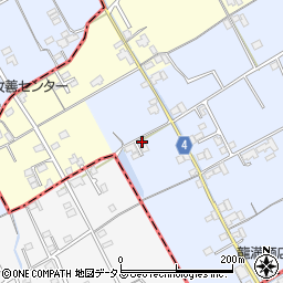 香川県仲多度郡まんのう町西高篠318周辺の地図