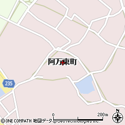 兵庫県南あわじ市阿万東町周辺の地図