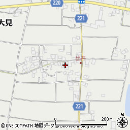 香川県三豊市三野町大見甲-426周辺の地図