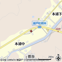徳島県鳴門市瀬戸町堂浦本浦中105周辺の地図