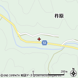 奈良県吉野郡野迫川村柞原172周辺の地図