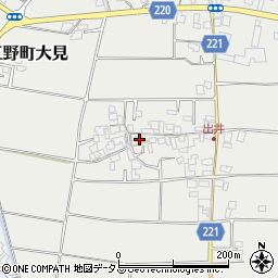 香川県三豊市三野町大見甲-418周辺の地図