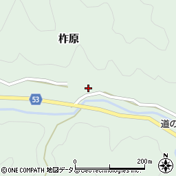 奈良県吉野郡野迫川村柞原272周辺の地図