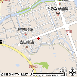 徳島県鳴門市瀬戸町明神下本城182周辺の地図
