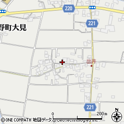 香川県三豊市三野町大見甲-1321周辺の地図