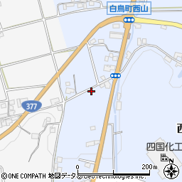 香川県東かがわ市西山405周辺の地図