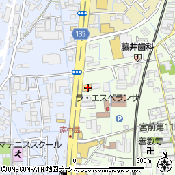 和歌山三菱自動車販売株式会社　中島ＢＰセンター周辺の地図