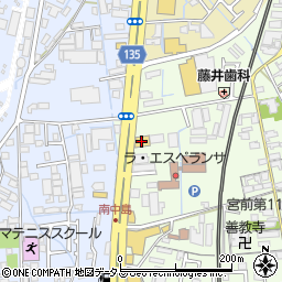 和歌山三菱国体道路店周辺の地図