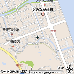 徳島県鳴門市瀬戸町明神下本城173周辺の地図